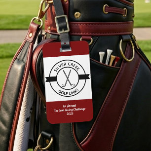 Custom Create Your Own Golf Tournament Luggage Tag
