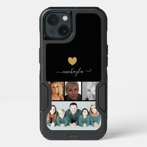 Custom Create Your Own Photo Collage iPhone 13 Case
