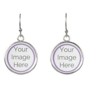 custom create your own photo  earrings