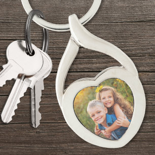 Custom Create Your Own Photo Keychain