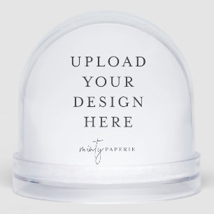 Custom Create Your Own Snow Globe