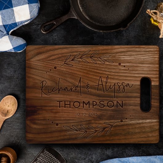 Custom Create Your Own Walnut Cutting Board (Top)