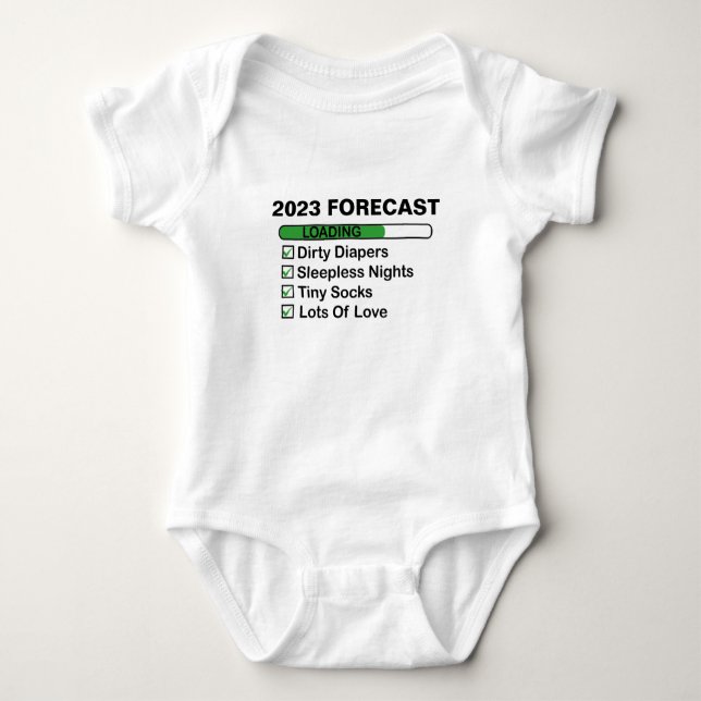Custom Creative Pregnancy For Family,Dirty Diapers Baby Bodysuit (Front)