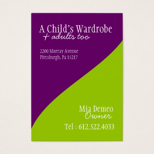 Custom Credit Business Cards (Front)