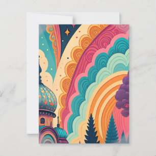 Custom Cropped Fantasy Art Postcard