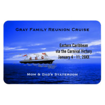 Custom Cruise Cabin Door Marker | Blue Ocean Ship