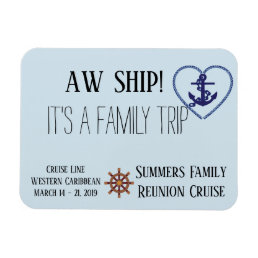 Custom Cruise Door Family Personalized Aw Ship! Magnet