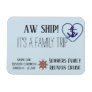 Custom Cruise Door Family Personalized Aw Ship! Magnet
