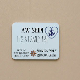 Custom Cruise Door Family Personalized Aw Ship! Magnet