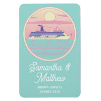 Custom Cruise Door Sign Modern Retro Names