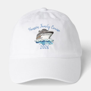 Custom Cruise Ship Hat