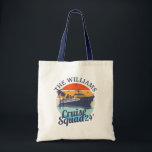 Custom Cruise Squad Family Group Friends Sunset Tote Bag<br><div class="desc">Set sail in style with our "Custom Cruise Squad Family Group Friends Sunset." T-Shirt. Personalize it with your family name or group for a touch of unity. Perfect for capturing cherished memories from your adventures together. Crafted with comfort and durability, this tee ensures you cruise in comfort and style. Whether...</div>