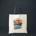 Custom Cruise Squad Family Group Friends Sunset Tote Bag<br><div class="desc">Set sail in style with our "Custom Cruise Squad Family Group Friends Sunset." T-Shirt. Personalize it with your family name or group for a touch of unity. Perfect for capturing cherished memories from your adventures together. Crafted with comfort and durability, this tee ensures you cruise in comfort and style. Whether...</div>