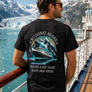 Custom Cruising Alaska Ship Embarkation T-Shirt
