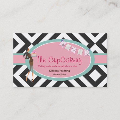 Custom Cupcake Bakery Business Cards