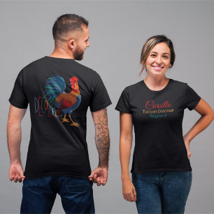 Custom Cursillo Decolores with Diocese & Region T-Shirt