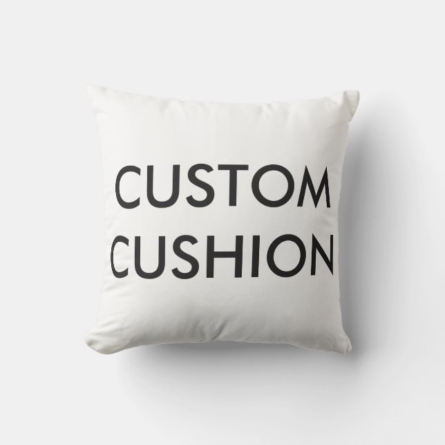 Custom Customizable 16" Outdoor Throw Pillow (Front)