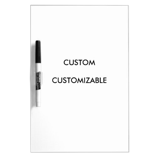 Custom Customize Customizable Blank Dry Erase Board