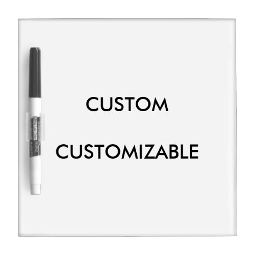 Custom Customize Customizable Blank Dry_Erase Board