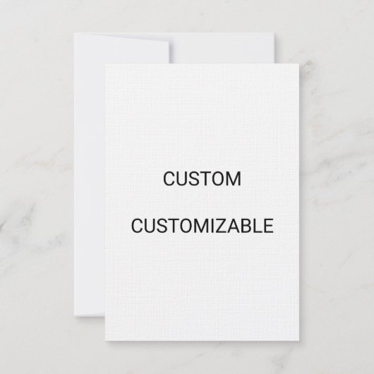 Custom Customize Customizable Template (Back)