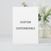 Custom Customize Customizable Template (Standing Front)