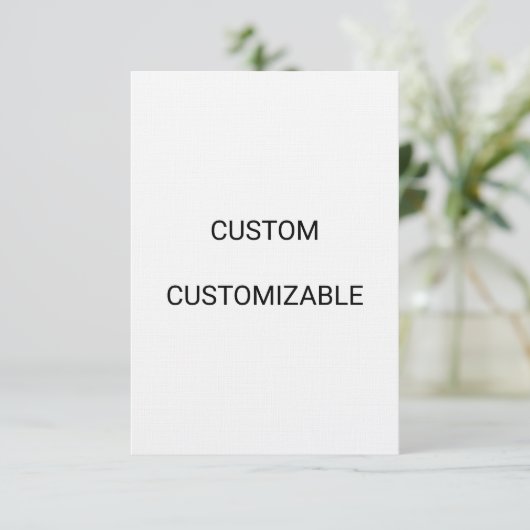 Custom Customize Customizable Template (Standing Front)