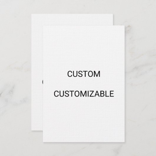 Custom Customize Customizable Template (Front/Back)