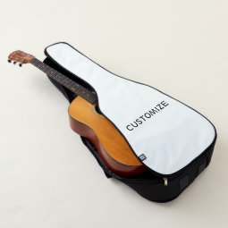 CUSTOM CUSTOMIZE CUSTOMIZABLE TEMPLATE BLANK GUITAR CASE | Zazzle