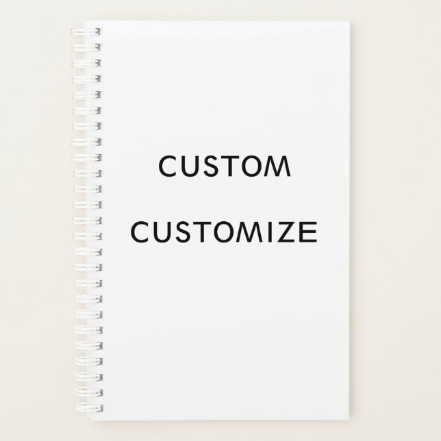 CUSTOM CUSTOMIZE DESIGN TEMPLATE PLANNER (Front)