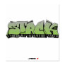 Custom-Cut "Stack" Graffiti Vinyl Sticker