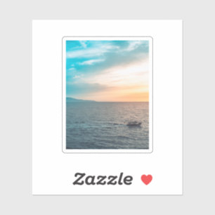 Custom-Cut Vinyl Photo Sticker – Personalized Gift