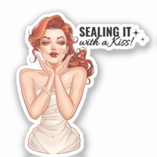 Custom-Cut Vinyl Sticker