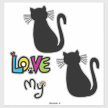 Custom-Cut Vinyl Sticker