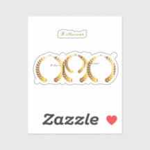 Custom-Cut Vinyl Sticker