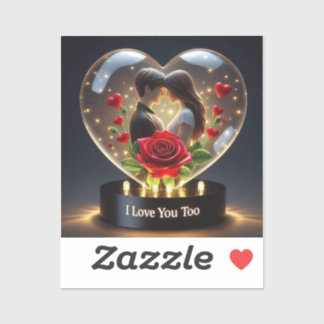 Custom-Cut Vinyl Sticker