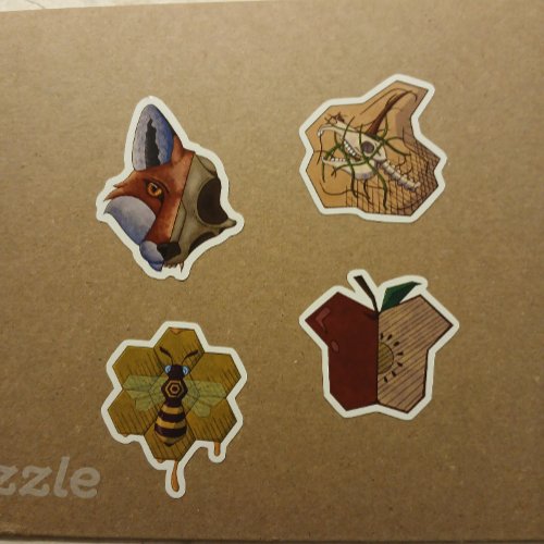 Custom-Cut Vinyl Sticker