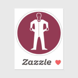 Custom-Cut Vinyl Sticker