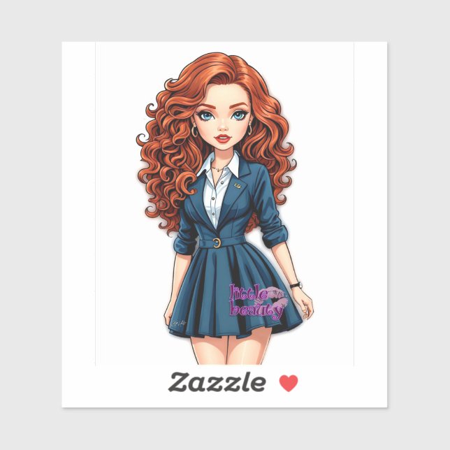 Custom-Cut Vinyl Sticker (Sheet)