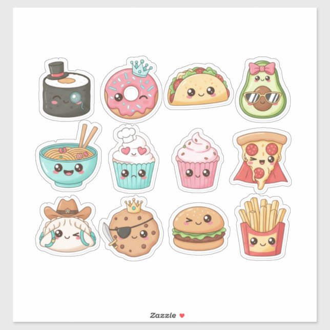 Custom-Cut Vinyl Sticker (Sheet)