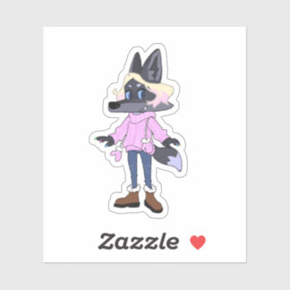 Custom-Cut Vinyl Sticker