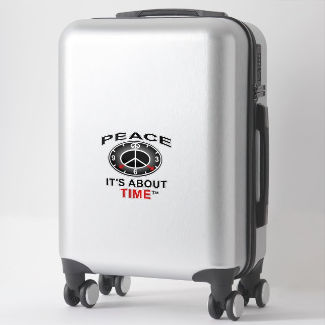 Custom-Cut Vinyl Sticker (Suitcase)