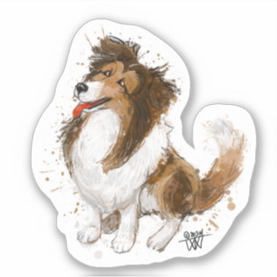 Custom-Cut Vinyl Sticker