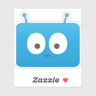 Custom-Cut Vinyl Sticker