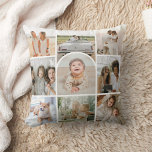 Custom Cute 9 Photos Collage Arch Throw Pillow<br><div class="desc">Here at AdeliaGifts we love this Custom Cute 9 Photo Collage Arch Throw Pillow and we think you will love it too. 
The perfect gift or just treat yourself! 
We have a HUGE selection of products with most designs available for Men,  Women and Kids. Check them out!</div>
