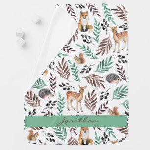Custom Cute Animal Kid's Room Decor Baby Blanket