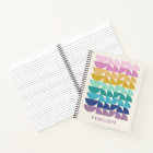 Custom Cute Colorful Geometric Monogram Name Fun