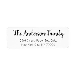 Cute Return Address Labels | Zazzle