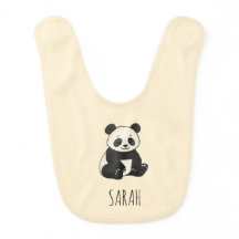 Custom Cute Hand Drawn Baby Panda Bear