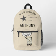 Custom cute hand drawn Owl funny cartoon for kids