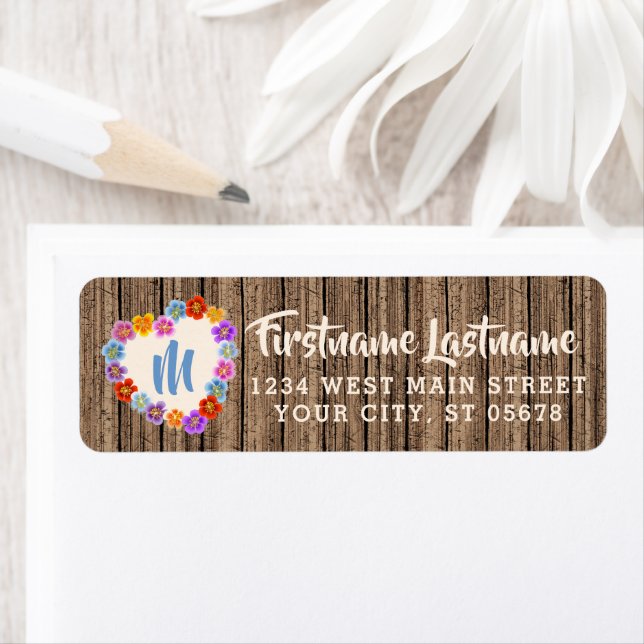 Custom Cute Heart Elegant Chic Typography Script Label (Insitu)